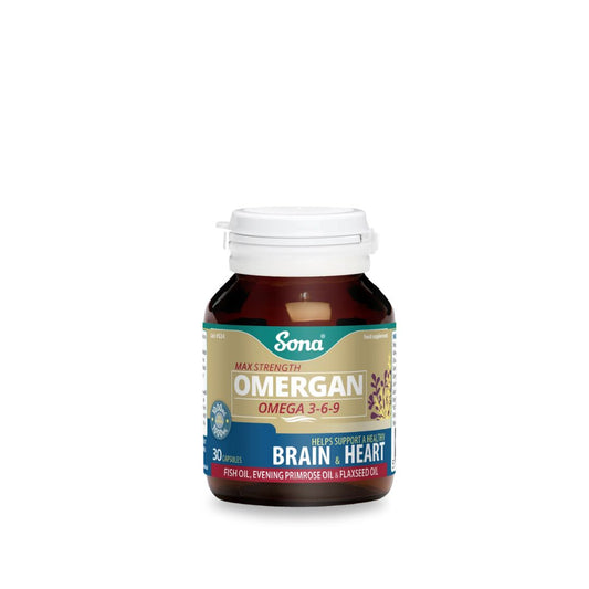 Sona Omergan - Omega 3-6-9 30 Capsules