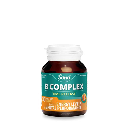 Sona B-Complex Time Release 30 Tablets