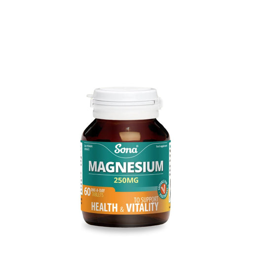 SONA MAGNESIUM 250mg 60 tablets