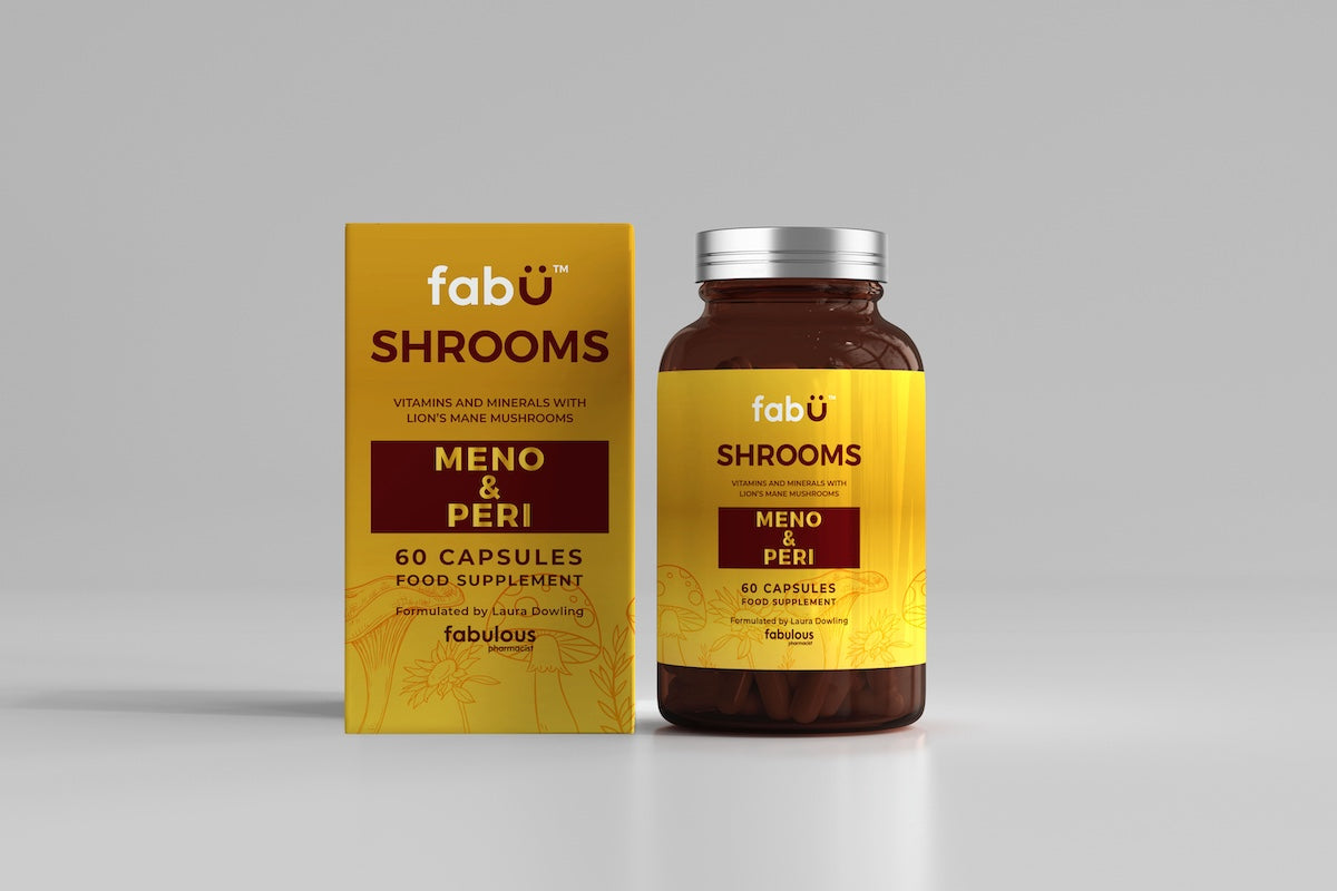 FabU Shrooms Meno & Peri 60 Capsules