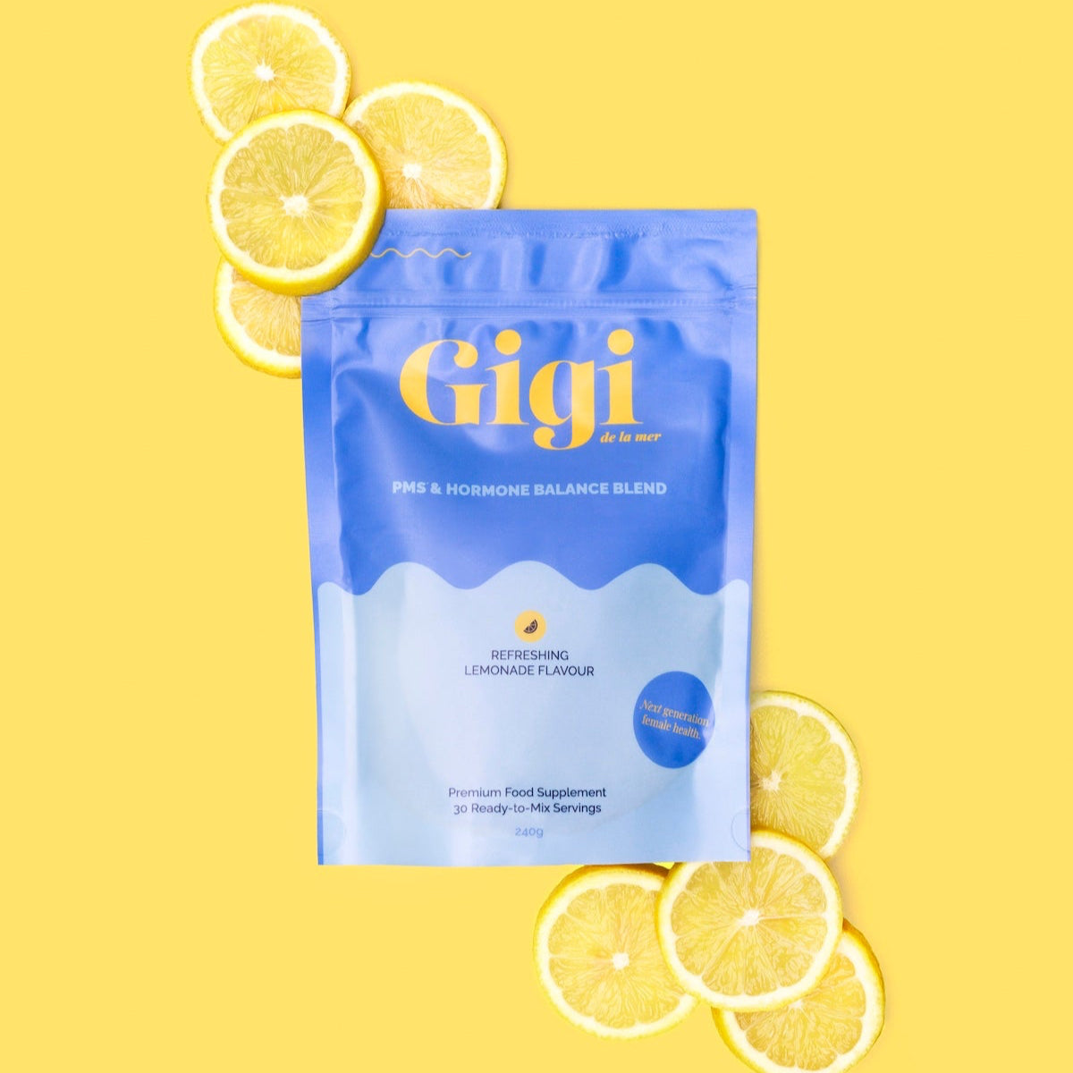 Gigi Supplements PMS & Hormone Balance Blend - Refreshing Lemonade
