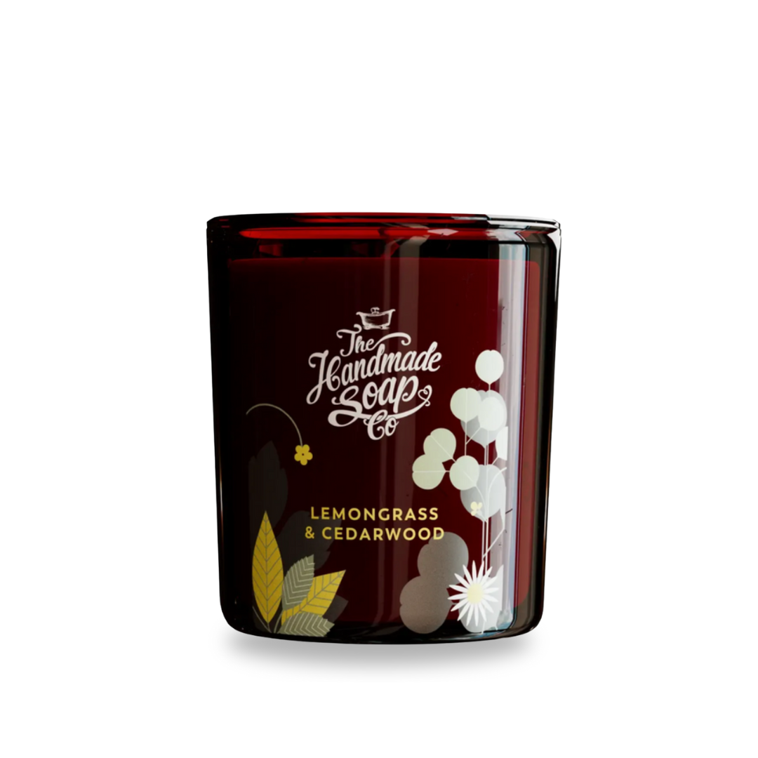 Handmade Soap Company Soy Candle 70g - Lemongrass & Cedarwood