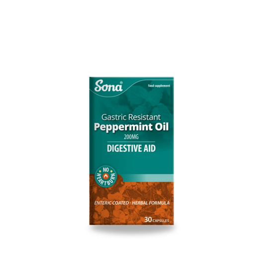 Sona Peppermint Oil Gastric Resistant 30 Caps
