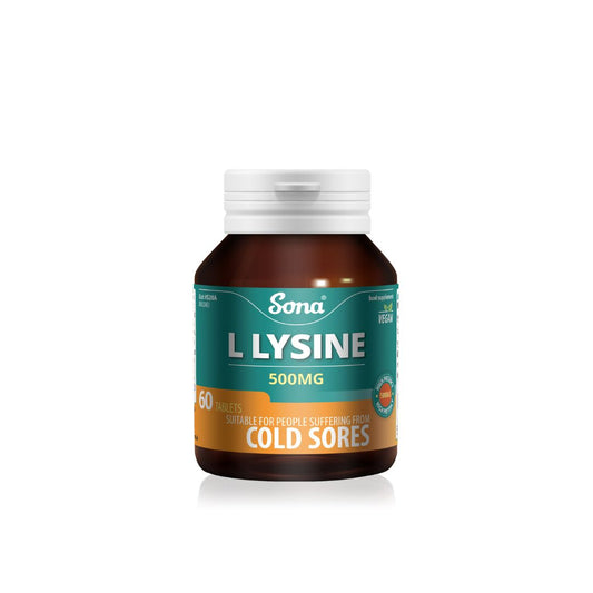 Sona L-Lysine 500mg 60 Tablets