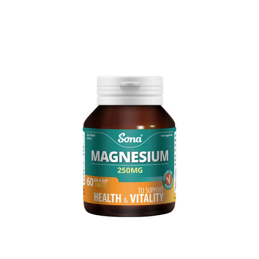 SONA MAGNESIUM 250mg 60 tablets