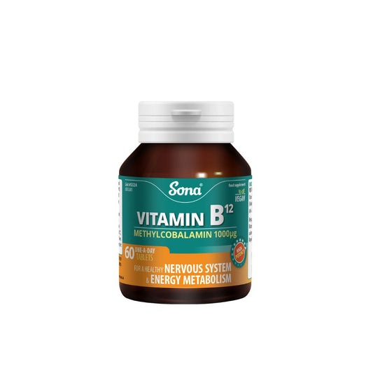 Sona Vitamin B12 1000μg 60 tablets